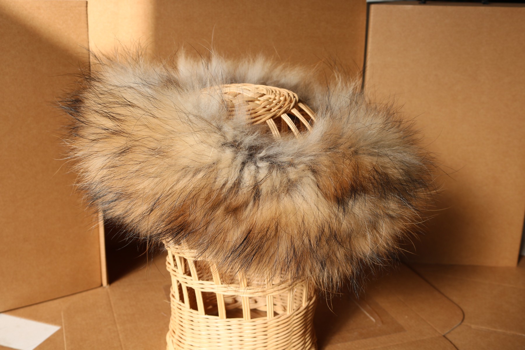 Cinta de zorro pelo largo