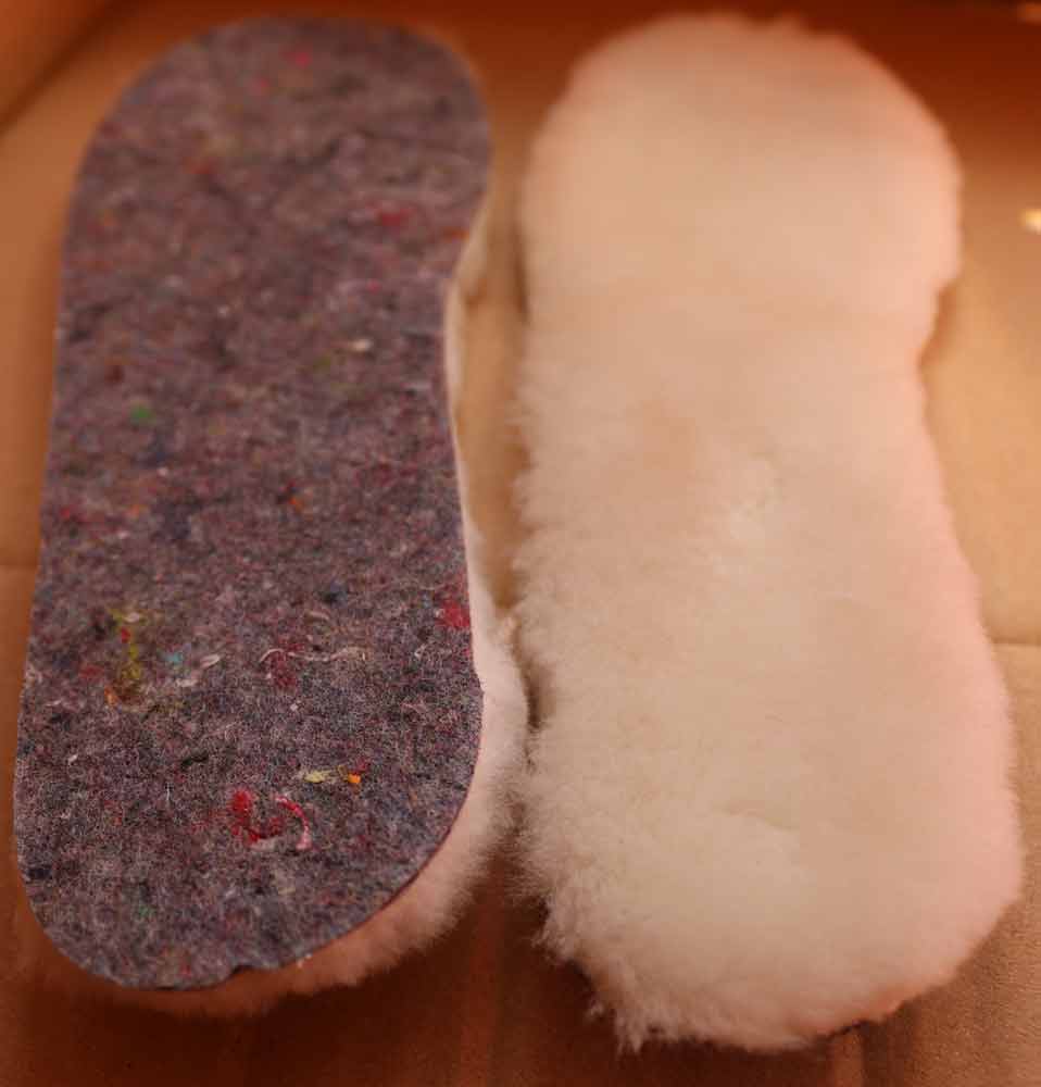 Plantillas de  Piel de cordero